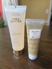 LOT OF 2 Origins Ginger Burst Savory Body Wash 2.5 oz  Marisa Odeme Shea Butter