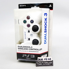 SONY PS3 DUAL SHOCK DUALSHOCK 3 Controller Wireless Ceramica Bianco...