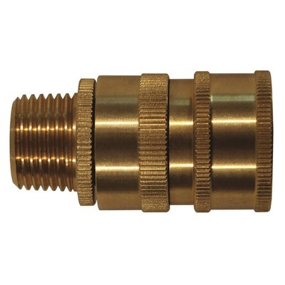 SANI-LAV N24 Hose Adapter,Brass,3/4'' x 1/2'' 46CF46