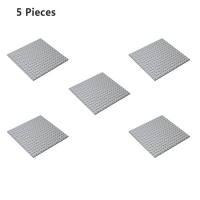 91405 Plate 16X16 Light Gray Bricks Parts 5 Pcs Bricks, Pieces & Parts