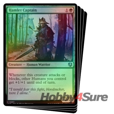 Foil Hamlet Captain X4 M/NM Magic: The Gathering MTG Innistrad Remastered