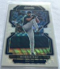 2022 Panini Prizm Baseball Robbie Ray Seattle Mariners White Wave Prizm #99