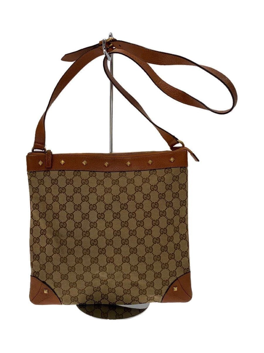 Sac bandoulière GUCCI [achat] marron motif total 120894 Occasion