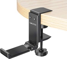 Foldable Aluminum Headphone Stand Hanger with Clip