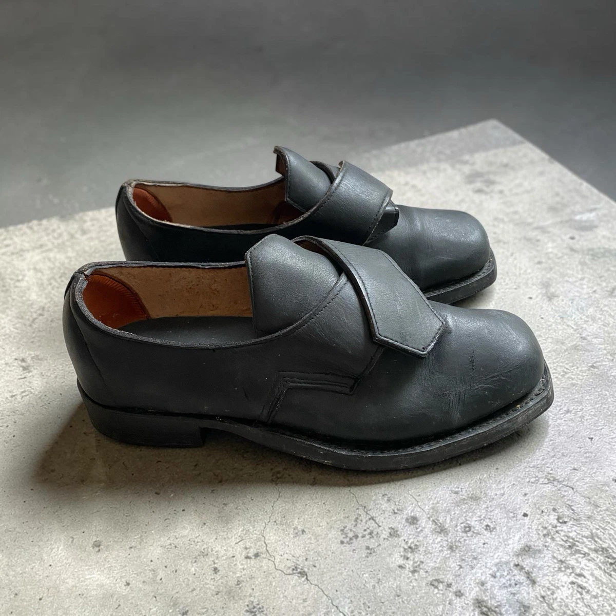 Fugawee Colonial Leather Shoes Historical Reenactment Made USA Size 6.5D Colonial Leather - Etsy Singapore main image 2