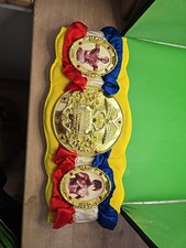 2006 JAKKS Pacific ROCKY BALBOA & APOLLO CREED Championship Toy Belt