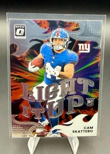 2025 Donruss Optic Cam Skattebo Base (RAW)