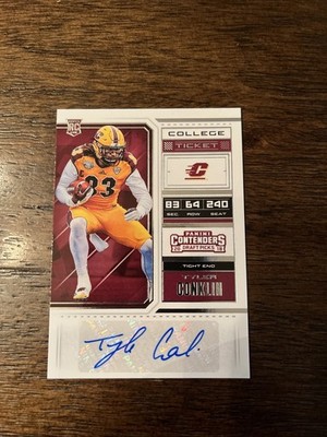 2018 Panini Contenders Draft Picks - College Ticket Tyler Conklin #289 (AU, RC)