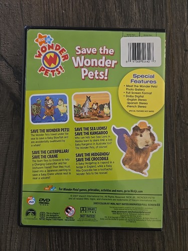 Nick Jr DVDs {3er-Set} Blue's Clues, Backyardigans, Wonder Pets SEHR GUTER Zustand! - Bild 3 von 10