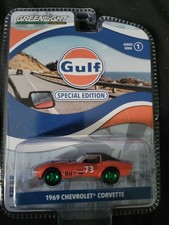 greenlight 1/64 1969 chevrolet corvette gulf chase