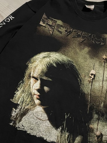 Rare Vintage 00s Nevermore Godless Endeavor Metal Rock Long Sleeve T-shirt Skull - Bild 9 von 16