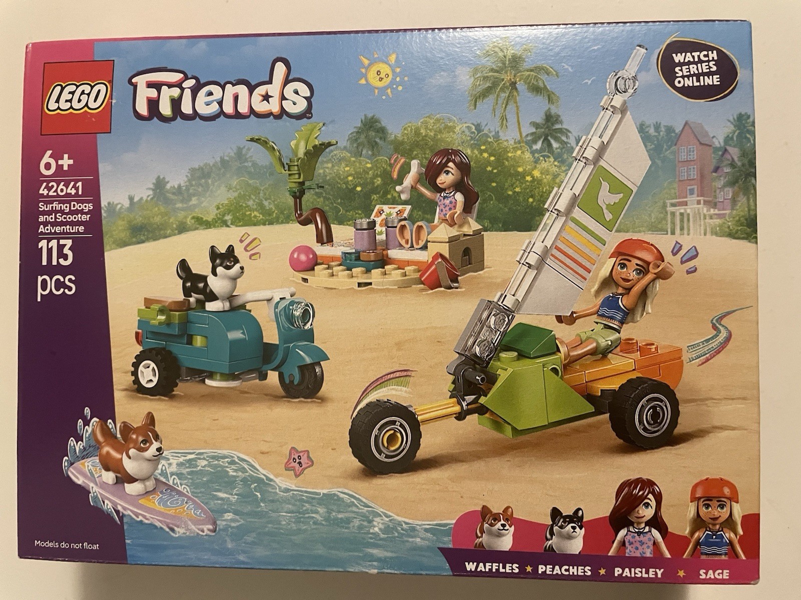 LEGO Friends: Surfing Dogs and Scooter Adventure (42641)