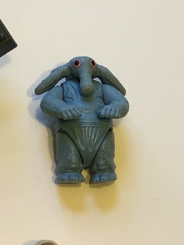 Action figure MAX REBO BAND 1983 vintage Star Wars SET COMPLETO MICROFONI NERI - Foto 6 di 18