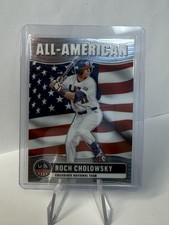 2026 Panini Stars & Stripes Prizm Roch Cholowsky All-American Insert #7 Team USA
