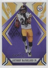 2020 Panini Phoenix Rookies Purple 35/149 Anthony McFarland Jr #140 y0i
