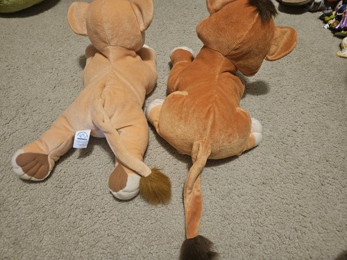 Kovu And Kiara (Eyes Damage) Applause 14" Plush Simba's Pride Lion King 2 Used - Picture 5 of 14