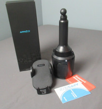 APPS2 Car Solid Cup Holder w/ Phone Mount - For Car Truck Quick Extension g5 sb