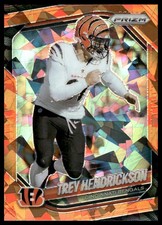 Trey Hendrickson 2025 Panini Prizm #291 Orange Ice Cincinnati Bengals