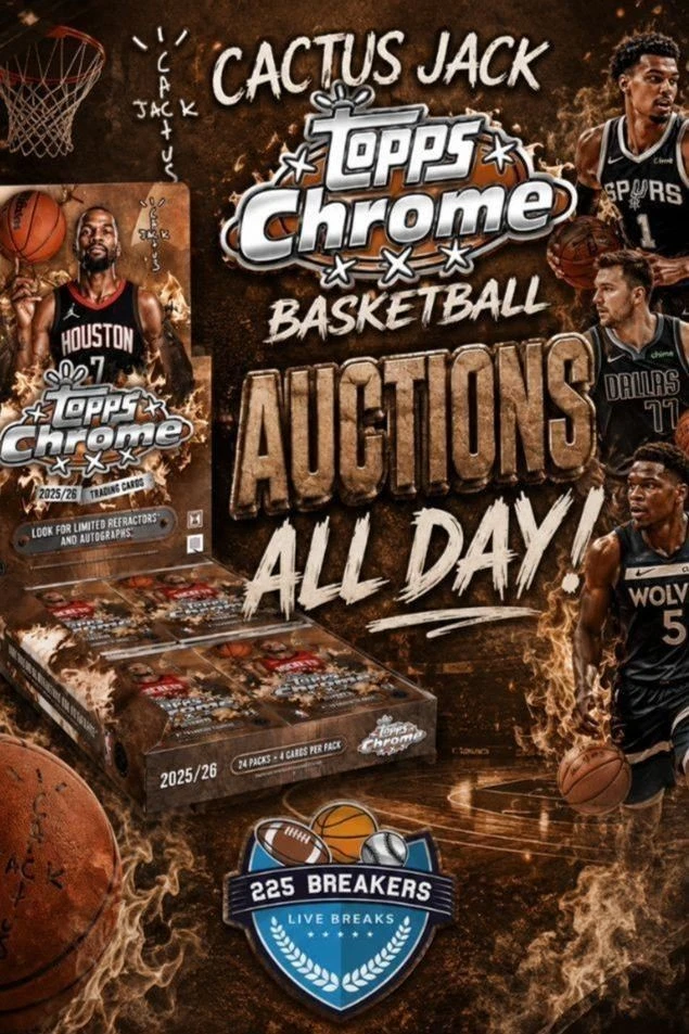 CACTUS JACK CHROME BASKETBALL ALL DAY!