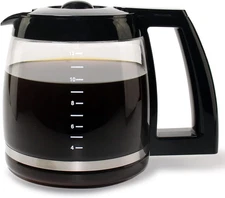 12-Cup Replacement Glass Carafe for Cuisinart Coffee Maker Models CHW-12, CHW-12