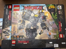LEGO Ninjago Movie Quake Mech 70632 - 100% Complete + Box & Manual RETIRED