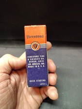 Vintage Firestone Spak Plug Unused In Original Box Sh-80