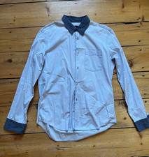 Camicia uomo Comme des Garcons Homme Deux blu taglia M