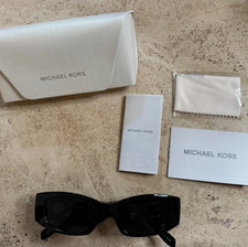 MICHAEL KORS - Rhodes Sunglasses - Black - NEW IN CASE