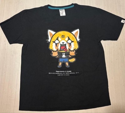 CUNE Aggressive Retuko 25th Anniversary T Shirt Black M Limited Rare