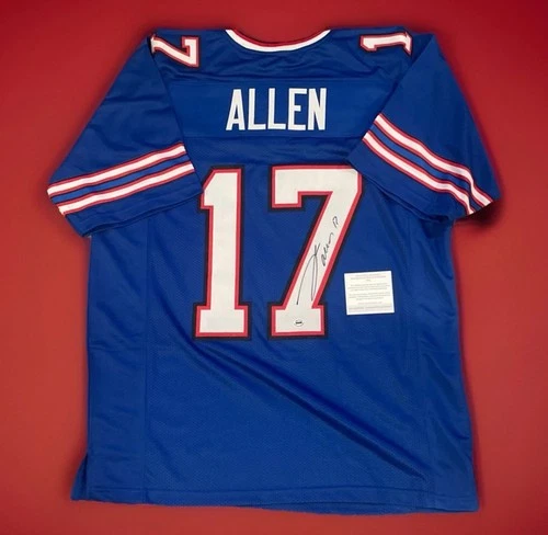 Josh Allen #17 Buffalo Bills Signed Autographed Jersey with COA NFL