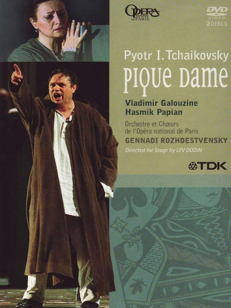 Tchaikovsky Pique Dame Gennadi Rozhdestvensky Paris Opera 2 DVD (2007)