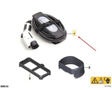 BMW IX I20 stand.chg.cable / mode 2 Câble de charge 61447952328 Nouveau authenti