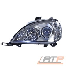 SCHEINWERFER H7/H7 MIT STELLMOTOR LINKS FÜR MERCEDES M-KLASSE W163 BJ 01-05