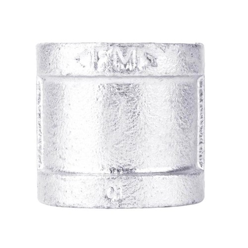 BK Products 511-202BG Galvanized Malleable Iron Coupling 3/8 FPT in. (Pack of 5) - Zdjęcie 7 z 7