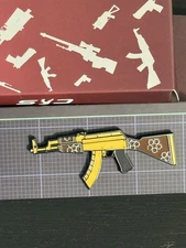 Gold Arabesque AK Weapon Skin Pin - Counter-Strike Perfect World Shanghai Major