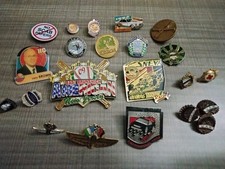 Lot of 22 Vintage Collectors Hat Pins from Different Sources~ UAW-Indy 500-Ford+