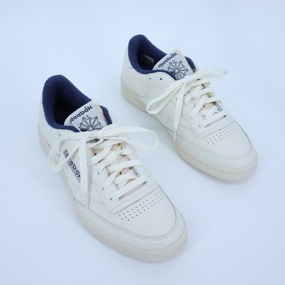REEBOK Club C Spikeless Golf Sneakers Navy Chalk Vintage Active Men's 9.5