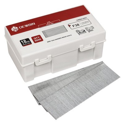 DEWBIN 18 Gauge Brad Nails, 6000 Counts 1-1/2-inch 18 GA 1-1/2-inch, 6000 Cts 