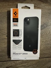 Spigen - Core Armor MagSafe Case for iPhone 15 Plus/14 Plus - Black 