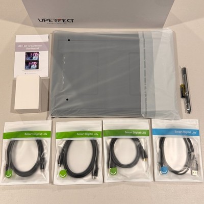 Delta Pro Touch 16'' 2K QHD Portable Monitor Dual Screen with Touch Pen kickstand