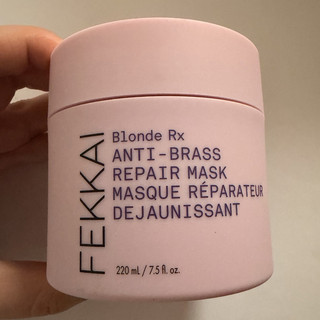 Fekkai Blonde Rx Anti Brass Toning Repair Hair Mask Cream 7.5 fl oz