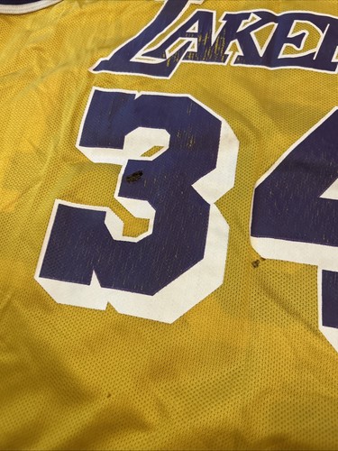 Vintage Champion Shaq O’Neal Los Angeles Lakers NBA Jersey Mens Size XL 48  - Picture 5 of 11