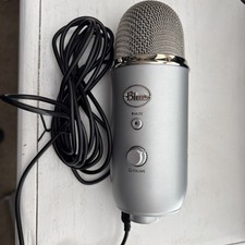 Yeti USB Condenser Microphone Blue, Silver