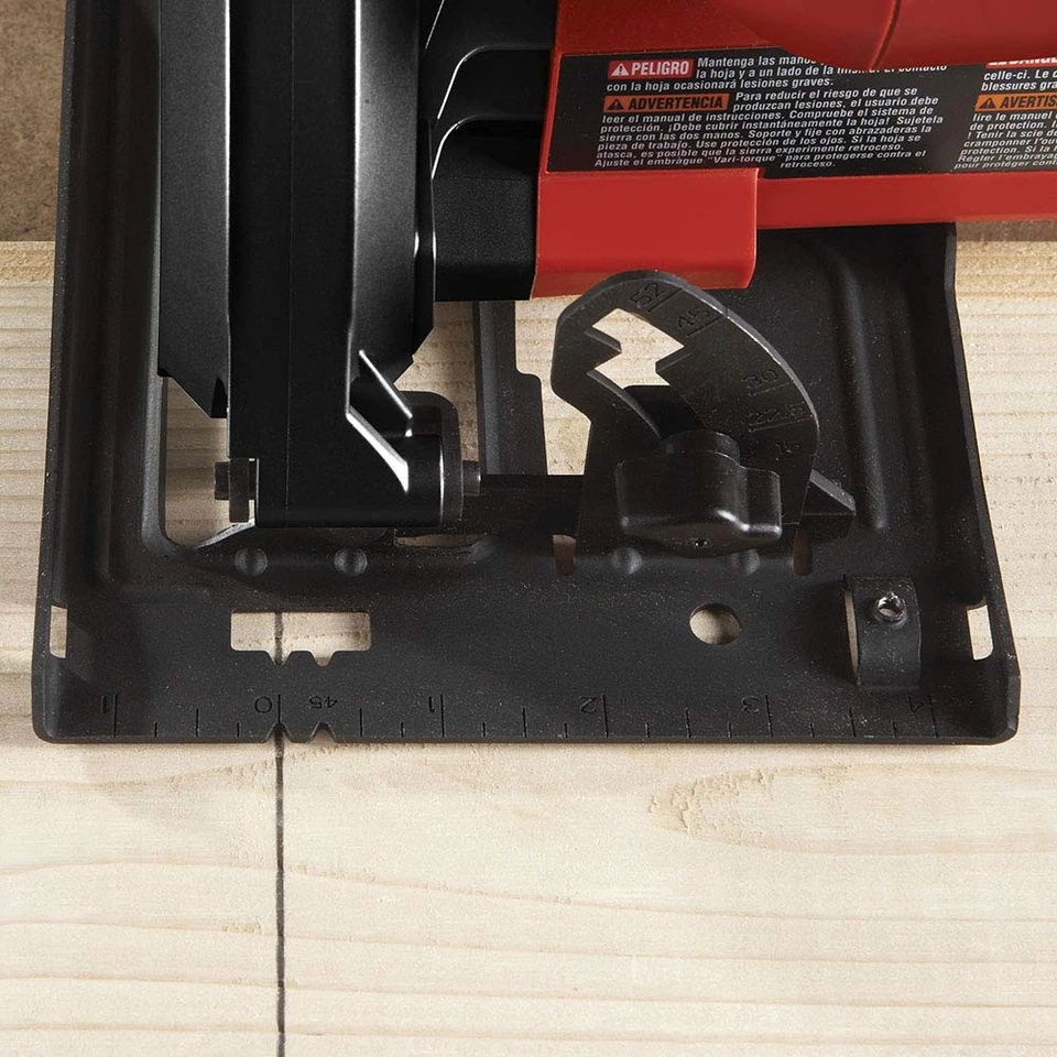 Sierra circular Skil 5080-01 13 amperios 7-1/4", roja Foto 4 de 4