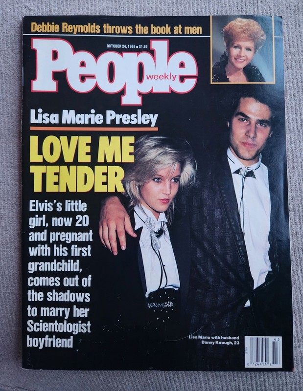 Lisa Marie Presley - People Weekly Magazine - Oct. 24, 1988 - Lisa Cover/Article