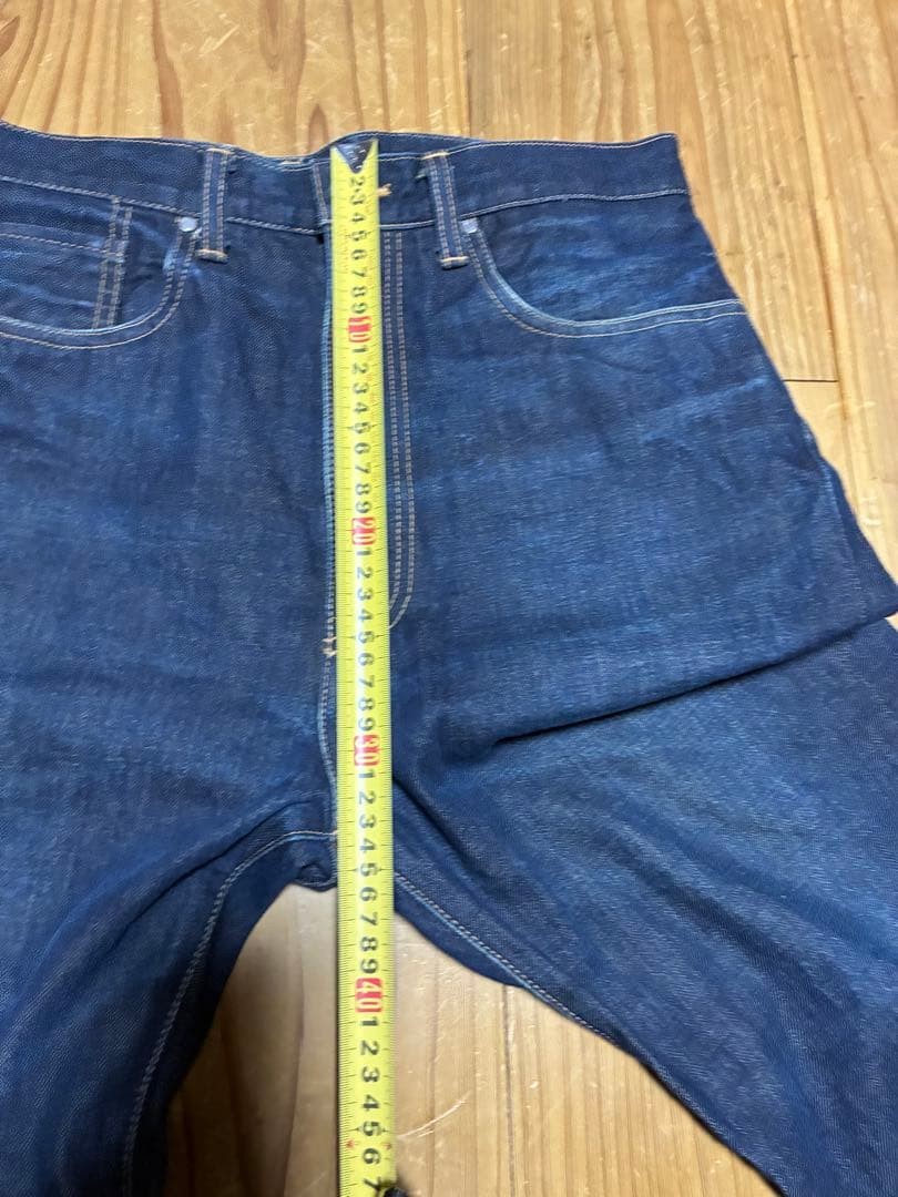 A Bathing Ape Straight Denim Pants Jeans Blue M Waist 84cm BA0226208 thumbnail 7