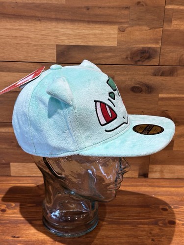Pokemon Bulbasaur Novelty Cap Difuzed SnapBack #001 New With Tags - Photo 3/11