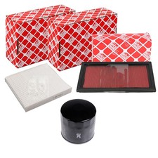 FEBI POLLEN- LUFT- ÖL-FILTER PAKET passend für Nissan Almera Tino V10