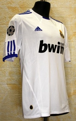 Real Madrid 2010-11 home jersey shirt | eBay
