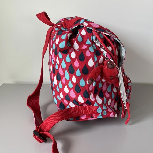 Kipling Colorful Rain Backpack NWT - Picture 2 of 5